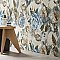 Parete Fiori Grey 23-1/2" x 47" Porcelain Floor and Wall Tile - 3 Tiles Per Case - 23.1 Square Feet