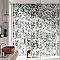 Parete Fiori Grey 23-1/2" x 47" Porcelain Floor and Wall Tile - 3 Tiles Per Case - 23.1 Square Feet