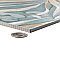 Parete Tropici Blue 23-1/2" x 47" Porcelain Floor and Wall Tile - 3 Tiles Per Case - 23.1 Square Feet