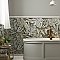 Parete Tropici Green 23-1/2" x 47" Porcelain Floor and Wall Tile - 3 Tiles Per Case - 23.1 Square Feet