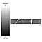 Tinos Black 3-1/8" x 17-3/8" Porcelain Floor & Wall Tile - 30 Tiles Per Case - 12.0 Sq. Ft.