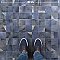 Kings Sea Blue 13" x 13" Ceramic Floor and Wall Tile - 10 Tiles Per Case - 12.0 Square Feet