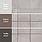 Kings Sea White 13" x 13" Ceramic Floor and Wall Tile - 10 Tiles Per Case - 12.0 Square Feet