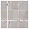 Kings Sea White 13" x 13" Ceramic Floor and Wall Tile - 10 Tiles Per Case - 12.0 Square Feet
