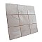 Kings Sea White 13" x 13" Ceramic Floor and Wall Tile - 10 Tiles Per Case - 12.0 Square Feet