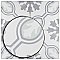 Amberley Orchid Mint 17-3/4" x 17-3/4" Ceramic Tile - Per Case of 6 - 13.32 Square Feet