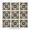 Kings Barna Born 17-5/8" x 17-5/8" Ceramic Floor and Wall Tile - 5 Tiles Per Case - 10.95 Square Feet