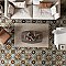 Kings Barna Born 17-5/8" x 17-5/8" Ceramic Floor and Wall Tile - 5 Tiles Per Case - 10.95 Square Feet