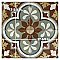 Kings Barna Born 17-5/8" x 17-5/8" Ceramic Floor and Wall Tile - 5 Tiles Per Case - 10.95 Square Feet