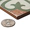 Kings Barna Gracia 17-5/8" x 17-5/8" Ceramic Floor and Wall Tile - 5 Tiles Per Case - 10.95 Square Feet