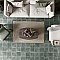 Kings Barna Sarria 17-5/8" x 17-5/8" Ceramic Floor and Wall Tile - 5 Tiles Per Case - 10.95 Square Feet