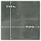 Kings Barna Sarria 17-5/8" x 17-5/8" Ceramic Floor and Wall Tile - 5 Tiles Per Case - 10.95 Square Feet