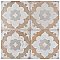 Kings Clay Blossom 17-3/4"x17-3/4" Ceramic Tile - Sold Per Case of 5 - 11.17 Square Feet Per Case