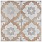 Kings Clay Blossom 17-3/4"x17-3/4" Ceramic Tile - Sold Per Case of 5 - 11.17 Square Feet Per Case