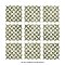 Kings Nouveau Sage 17-5/8" x 17-5/8" Ceramic Floor and Wall Tile - 5 Tiles Per Case - 10.95 Square Feet