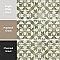 Kings Nouveau Sage 17-5/8" x 17-5/8" Ceramic Floor and Wall Tile - 5 Tiles Per Case - 10.95 Square Feet