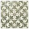 Kings Nouveau Sage 17-5/8" x 17-5/8" Ceramic Floor and Wall Tile - 5 Tiles Per Case - 10.95 Square Feet