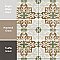 Kings Paname Bastille 17-5/8" x 17-5/8" Ceramic Floor and Wall Tile - 5 Tiles Per Case - 10.95 Square Feet