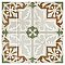 Kings Paname Bastille 17-5/8" x 17-5/8" Ceramic Floor and Wall Tile - 5 Tiles Per Case - 10.95 Square Feet