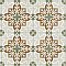 Kings Paname Bastille 17-5/8" x 17-5/8" Ceramic Floor and Wall Tile - 5 Tiles Per Case - 10.95 Square Feet