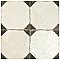 Kings Yard Nero 17-5/8" x 17-5/8" Ceramic Floor & Wall Tile - 5 Tiles Per Case - 10.95 Sq. Ft.
