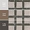 Kings Brush Line 8-3/4" x 8-3/4" Porcelain Floor and Wall Tile - 13 Tiles Per Case - 7.15 Square Feet