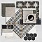 Kings Brush Line 8-3/4" x 8-3/4" Porcelain Floor and Wall Tile - 13 Tiles Per Case - 7.15 Square Feet