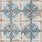 Artisan Azul Decor 13" x 13" Ceramic Floor & Wall Tile - 10 Tiles Per Case - 12.0 Sq. Ft.
