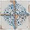 Artisan Azul Decor 13" x 13" Ceramic Floor & Wall Tile - 10 Tiles Per Case - 12.0 Sq. Ft.