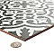 Berkeley Black II 17-5/8" x 17-5/8" Ceramic Floor/Wall Tile - 6 Tiles Per Case - 13.14 Sq. Ft.