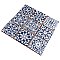 Faenza Azul 13" x 13" Ceramic Tile - Per Case of 10 - 12 Sq. Ft. Per Case