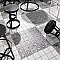 Faenza Nero 13" x 13" Ceramic Tile - Per Case of 10 - 12 Sq. Ft. Per Case