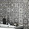 Faenza Nero 13" x 13" Ceramic Tile - Per Case of 10 - 12 Sq. Ft. Per Case