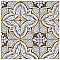 Harmonia Grove Blue  13" x 13" Ceramic Floor & Wall Tile - 10 Tiles Per Case - 12.0 Sq. Ft.