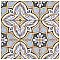 Harmonia Grove Blue  13" x 13" Ceramic Floor & Wall Tile - 10 Tiles Per Case - 12.0 Sq. Ft.