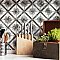 Harmonia Kings Marrakech Black 13" x 13" Ceramic Floor/Wall Tile - 10 Tiles Per Case - 12.0 Sq. Ft.
