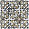 Harmonia Royal Bloom 13"x13" Ceramic Tile - Sold Per Case of 10 - 12.19 Square Feet