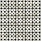 Harmonia Kings Star Nero 13"x13" Ceramic Tile - Sold Per Case of 10 - 12.19 Square Feet