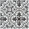Harmonia Vintage White 13"x13" Ceramic Tile - Sold Per Case of 10 - 12.19 Square Feet