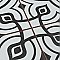 Harmonia Vintage White 13"x13" Ceramic Tile - Sold Per Case of 10 - 12.19 Square Feet