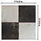Kings Damero Ceramic Floor Tile 17-5/8" x 17-5/8" - Sold Per Case of 5 Tiles - 11.02 Square Feet Per Case