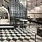 Kings Damero Ceramic Floor Tile 17-5/8" x 17-5/8" - Sold Per Case of 5 Tiles - 11.02 Square Feet Per Case