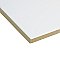Klavier Matte White 17-7/8" x 17-7/8" Porcelain Floor & Wall Tile - 5 Tiles Per Case - 11.25 Sq. Ft.