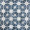 Kings Star Sky Blue and White 17-5/8" x 17-5/8" Ceramic Tile - Sold Per Case of 5 - 11.02 Square Feet Per Case