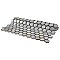 Hudson 1" Hex Grey Eye 11-7/8" x 13-1/4" Porcelain Mosaic Tile - Case of 10 Pieces - 11.2 Square Feet Per Case