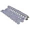 Hudson 1" Hex Lavender 11-7/8" x 13-1/4" Porcelain Mosaic Tile - Case of 10 Pieces - 11.2 Square Feet Per Case