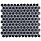 Hudson 1" Hex Storm Grey 11-7/8" x 13-1/4" Porcelain Mosaic Tile - Case of 10 Pieces - 11.2 Square Feet Per Case
