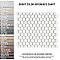 Hudson 1" Hex Crystalline White 11-7/8" x 13-1/4" Porcelain Mosaic Tile - Case of 10 Pieces - 11.2 Square Feet Per Case