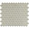 Hudson 1" Hex Crystalline White 11-7/8" x 13-1/4" Porcelain Mosaic Tile - Case of 10 Pieces - 11.2 Square Feet Per Case