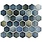 Hudson Due 2" Hex Atlantis 10-7/8" x 12-5/8" Porcelain Mosaic Tile -10 Sheets Per Case -9.7 Sq. Ft.
